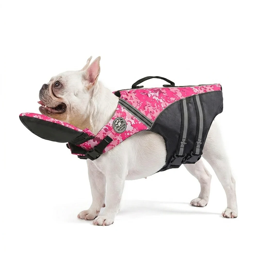 Dog Life Jacket - Safety Swim Vest For Outdoor Adventures